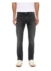 Skinny-fit-Jeans Mustang "Herren Style Frisco Skinny", Herren, Gr. 35, L&auml;nge 34, schwarz (983 schwarz), Denim/Jeans, 92% Baumwolle, 6% Elastomultiester, 2% Elasthan, unifarben, skinny fit, Jeans Skinny-fit-Jeans