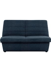 2-Sitzer "LOOKS VIII", blau (dunkelblau), B:145cm H:92cm T:103cm, 100% Polyester, LOOKS by Wolfgang Joop, Sofas, 2-Sitzer, Quersteppung, ohne Armlehnen, in zwei verschiedenen Gr&ouml;&szlig;en