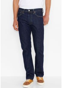 Levi's Straight-Jeans LEVI'S "501 LEVI'S ORIGINAL", Herren, Gr. 34, L&auml;nge 36, blau (onewash), Denim/Jeans, Obermaterial: 100% Baumwolle, normal lang, Jeans Straight-Jeans, mit Markenlabel