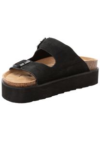 O`Neill Sandale O'NEILL "SANDY PLATFORM SLIDER WOMEN LOW", Damen, Gr. 36, schwarz, Synthetik, Schuhe Sandale