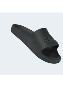 Badesandale adidas Sportswear "ADILETTE AQUA", Gr. 47, schwarz (core schwarz, core schwarz, core schwarz), Synthetik, Schuhe Badesandale, Badelatschen, Topseller