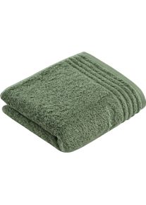 Handtuch Vossen "Vienna Style Supersoft", evergr&uuml;n, B:50cm L:100cm, Webfrottier, Baumwolle, Handt&uuml;cher, Handtuch, Supersoft Baumwolle