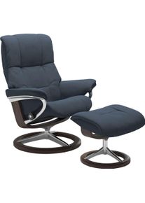 Relaxsessel stressless "Mayfair", blau (blau dinamica), B:79cm H:102cm T:44cm, Leder BATICK: BATICK ist ein leicht korrigiertes, durchgef&auml;rbtes und genarbtes M&ouml;belleder, bei dem die meisten Unebenheiten und Spuren in der Regel entfernt wurden.;Leder PALOMA: PALOMA ist ein durchgef&auml;rbtes Semianilin-M&ouml;belleder mit nat&uuml;rlicher Narbung.;ROHLEDER Stoff Q2 FARON: Ein fester zuverl&auml;ssiger Boucl&eacute; mit eine