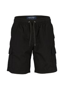 Shorts Blue Seven "Blue Seven", Jungen, Gr. 176, schwarz (999, schwarz), 100% Baumwolle, Basic, kurz, Hosen Shorts