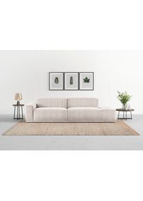Big-Sofa Trendmanufaktur "Braga, mit hochwertigem Kaltschaum, Megasofa, in Cord erh&auml;ltlich", beige (sand), B:277cm H:72cm T:107cm, 88% Polyester, 12% Polyacrl, Sofas, Big-Sofa, modernes Big-Sofa, Couch mit hohem Sitzkomfort, 277/72/107 cm (B/H/T)