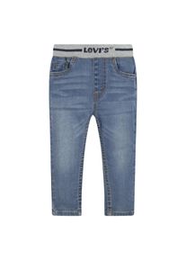 Schlupfjeans LEVI'S KIDS "PULL ON SKINNY JEANS", Jungen, Gr. 18/86, N-Gr, rushmore, Denim/Jeans, Obermaterial: 59% Baumwolle, 40% Viskose, 1% Elasthan, Jeans Schlupfjeans, for Baby BOYS