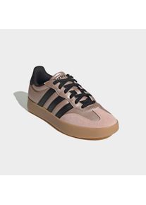 Sneaker adidas Sportswear "BARREDA", Damen, Gr. 36, sandy pink metallic, core schwarz, gum 3, Leder, Synthetik, Schuhe Sneaker, inspiriert vom Design des adidas handball spezial