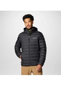 Daunenjacke Columbia "Lake 22 II Down Hooded Jacket", Herren, Gr. L, schwarz, Web, Obermaterial: 100% Polyester. Futter: 100% Polyester. Wattierung: 100% Daunen, normal, eingefasste Kante, Jacken Daunenjacke, Winterjacke Herren