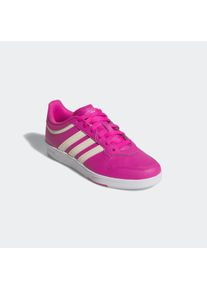 Sneaker adidas Sportswear "HOOPS 4.0", Damen, Gr. 41, rosa (lucid fuchsia, cream wei&szlig;, cloud wei&szlig;), Synthetik, Schuhe Sneaker