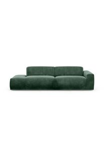 Big-Sofa Trendmanufaktur "Braga, mit hochwertigem Kaltschaum, Megasofa, in Cord erh&auml;ltlich", gr&uuml;n (winter moss), B:277cm H:72cm T:107cm, 88% Polyester, 12% Polyacrl, Sofas, Big-Sofa, modernes Big-Sofa, Couch mit hohem Sitzkomfort, 277/72/107 cm (B/H/T)