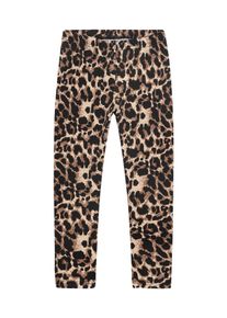 Leggings DANAMADE "DANAMADE Leggings Thermo Leginngs - DDOLLY", M&auml;dchen, Gr. 158, EURO, bunt (leo), 95% Polyester 5% Elasthan, Hosen Leggings