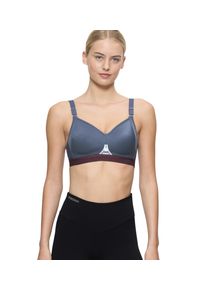 Sport-BH triaction by Triumph "Triaction Gravity Lite P EX", Damen, Gr. 85, Cup B, blau (crown blau), Single Jersey, Obermaterial: 47% Polyester, 33% Polyamid, 20% Elasthan, kontrastfarbene Details, leicht gl&auml;nzend, unifarben, k&ouml;rpernah, BHs Sport-BH, atmungsaktiv und extremer Halt
