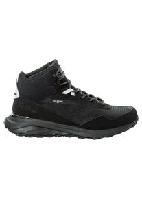 Sneaker Jack Wolfskin "DROMOVENTURE TEXAPORE MID M", Herren, Gr. UK 10,5 - EU 45, Normalschaft, grau (phantom), Main Material 100% Polyurethane Second Material 100% Polyamide Lining Sole 100% Rubber/ EVA, Schuhe Sneaker