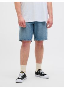 Jack & Jones PlusSize Shorts "JJITONY JJORIGINAL SHORTS SBD 210 SN PLS", Herren, Gr. 48 (7XL), N-Gr, blau (blau denim pack:sbd 920), Web, Obermaterial: 100% Baumwolle, JACK & JONES PLUSSIZE, Abriebeffekte, loose fit knielang, Hosen Shorts