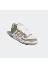 Sneaker adidas Sportswear "RAPID COURT LOW", M&auml;dchen, Gr. 35,5, wei&szlig; (silber pebble, cloud wei&szlig;, ftwr wei&szlig;), Synthetik, Schuhe Sneaker, f&uuml;r Kinder & Jugendliche