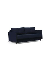 Schlafsofa INNOVATION LIVING &trade; "Cubed Klappsofa, hochwertige Schlaffunktion, Design und extra Komfort", blau, B:174cm H:77cm T:103cm, Sofas, Schlafsofa, Frontauszug, sehr platzsparend, abgewinkelt Sitzen, waagerecht liegen