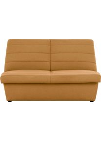 2-Sitzer "LOOKS VIII", gelb (senf), B:145cm H:92cm T:103cm, 100% Polyester, LOOKS by Wolfgang Joop, Sofas, 2-Sitzer, Quersteppung, ohne Armlehnen, in zwei verschiedenen Gr&ouml;&szlig;en