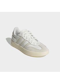 Sneaker adidas Sportswear "BARREDA", Damen, Gr. 43, core wei&szlig;, alumina, wonder wei&szlig;, Leder, Synthetik, Schuhe Sneaker, inspiriert vom Design des adidas handball spezial