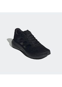Laufschuh adidas Performance "RESPONSE", Damen, Gr. 42,5, schwarz (core schwarz, core schwarz, core schwarz), Synthetik, Textil, Schuhe Laufschuh