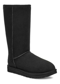 UGG Australia Winterstiefel UGG "Unisex CLASSIC TALL II", Damen, Gr. 9 (40), Normalschaft, schwarz, Veloursleder, Schuhe Winterstiefel, Stiefel, Schlupfstiefel zum Schlupfen