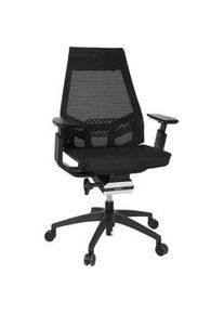 hjh OFFICE Drehstuhl Genidia Smart Black Schwarz