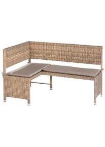 Merxx Gartenbank Eckbank Naturfarben