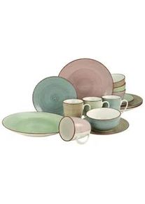 Creatable Tafelservice Samba aus Porzellan, 16-teilig