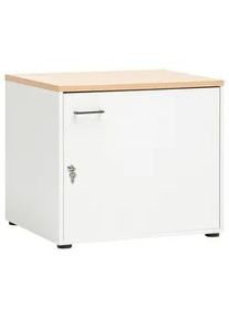 Schildmeyer Mehrzweckschrank Solea Wei&szlig;/Eiche