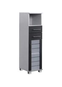 Schildmeyer Midischrank Niko Anthrazit/Silber
