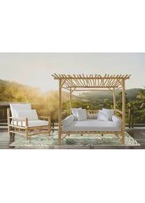 Loungebett Naturfarben