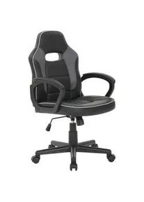 Drehstuhl Thea Grau/Schwarz