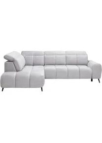 Wohnlandschaft Silvio Links Hellgrau