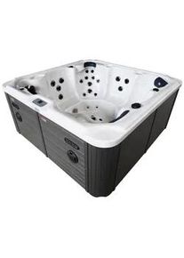 Whirlpool Outdoor Set Schwarz/Wei&szlig; ca. 210x95x210cm