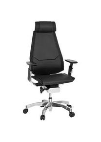 Drehstuhl Genidia Pro Schwarz ca. 57x119x46cm