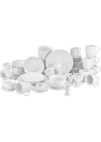 Creatable Kombiservice Luna in Wei&szlig;, 80-teilig