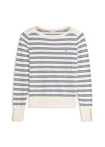 Tommy Hilfiger Tr&ouml;ja ljusbeige / marinbl&aring; / vit Storlek M