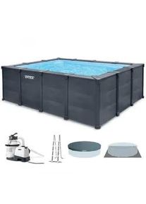 Aufstellpool Intex Graphite Grey Panel 26396NP