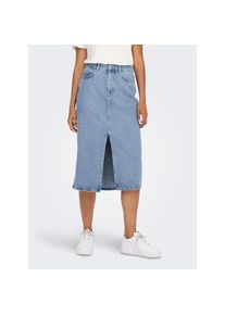 Only, Damen, Jeansrock &raquo;ONLBIANCA MIDI SKIRT DNM REA NOOS&laquo;, Light Blue Denim, XS (34), Jeansrock von Only