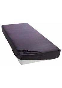 OTTO home, Spannbettlaken &raquo;PAPRIKA&laquo; Bettlaken, Laken, in zwei Qualit&auml;ten: Fleece & Jersey, pflegeleicht, anthrazit, Microfaser-Fleece, Obermaterial: 