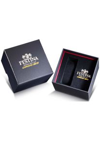 Festina, Herren, Chronograph &raquo;Chrono Bike&laquo; Armbanduhr, Quarzuhr, Herrenuhr, Stoppfunktion, bis 10 bar wasserdicht, rot, Exquisiter Herrenchronograph