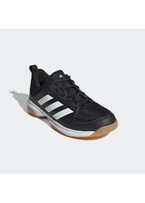 adidas Performance, Damen, Handballschuh &raquo;LIGRA 7 INDOOR&laquo;, Core Black / Cloud White / Core Black, 37, Ein atmungsaktiver Schuh f&uuml;r Indoor-Sport.