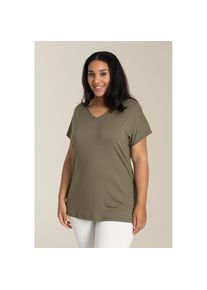 SANDGAARD, Damen, T-Shirt &raquo;Asmsterdam&laquo; Sommershirt in Unifarbe, black, 36, Klassisches T-Shirt von SANDGAARD