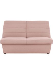 LOOKS by Wolfgang Joop, 2-Sitzer &raquo;LOOKS VIII&laquo; Quersteppung, ohne Armlehnen, in zwei verschiedenen Gr&ouml;&szlig;en, rosa, 100% Polyester,