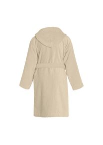 Seahorse, Herren, Kinderbademantel &raquo; Pure&laquo; 1 Stk. Langarm, aufgesetzte Taschen, hellbeige, 134/140 L&auml;nge: 87 cm, Kinderbademantel in Langform