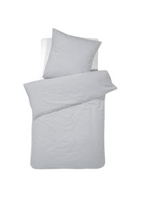 Damai, Bettw&auml;sche &raquo;Bio Satin&laquo; in eleganten Farbt&ouml;nen, light grey, Satin (Bio-Baumwolle), Obermaterial: 100% Baumwolle, B/L: 135 cm x 200 cm - 1 Stk.