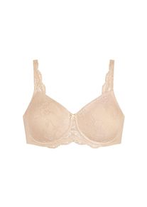 Triumph, Minimizer-BH &raquo;Contouring Sensation W01&laquo; verkleinert die Brust optisch um eine Cup-Gr&ouml;&szlig;e, florale Spitze, BEIGE, 95 - Cup D
