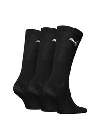Puma, Herren, Socken &raquo; UNISEX CREW SOCK 3P&laquo; 3 Paar, mit farblichem Logo, black, 35-38, Weiche Baumwolle