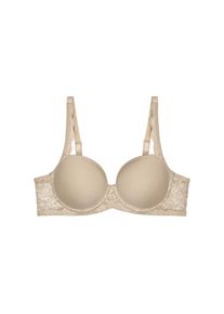 Triumph, T-Shirt-BH &raquo;Amourette&laquo; Stretch-Spitze, glatte Cups, atmungsaktiv, leicht, feminin, NATUR, 85 - Cup D
