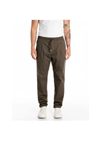 Replay, Herren, Schlupfhose &raquo;Regular Fit&laquo; mit elastischem Bund, DARK OLIVE, 33 - L&auml;nge 32, Hose von Replay