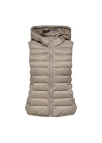 Only, Damen, Steppweste &raquo;ONLNEWTAHOE HOOD WAISTCOAT OTW NOOS&laquo; Kunstfaser, String, M, Steppweste von Only